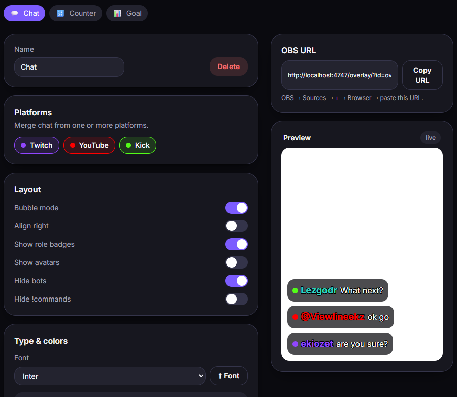 Overlay-Editor